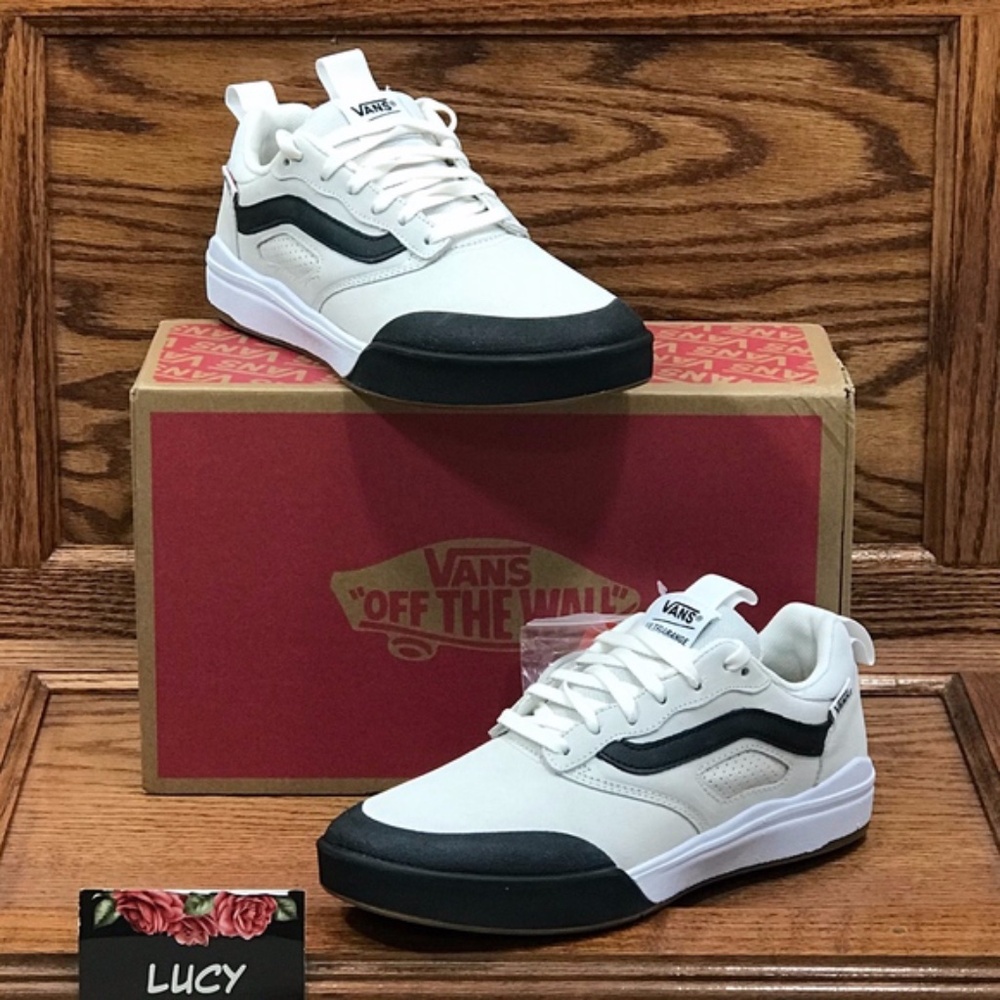 Vans UltraRange Pro Tyson‎ Peterson Marshmallow Black Skate Shoes Size Men 7